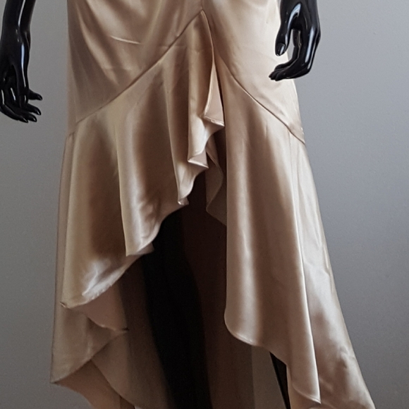 Blondie Gold Prom Dress - Picture 3 of 4